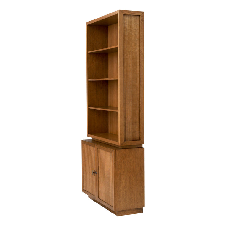 Cabinet Borchard Caramel Oak Veneer Furniture Eichholtz