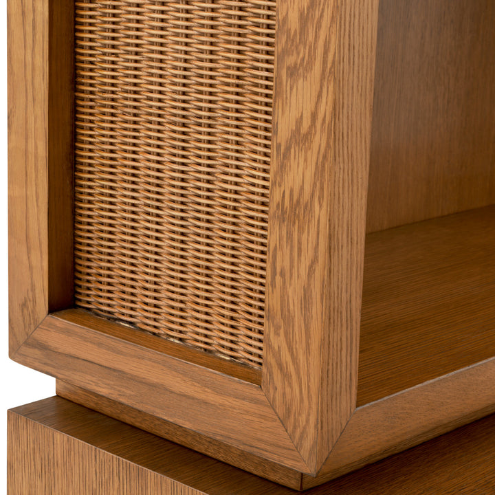 Cabinet Borchard Caramel Oak Veneer Furniture Eichholtz