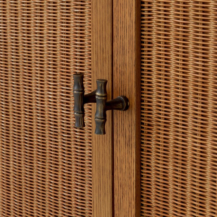 Dresser Borchard Caramel Oak Veneer Cabinets Eichholtz