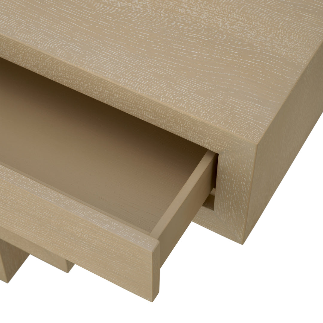 Console Table Rialto Washed Oak Veneer Furniture Eichholtz