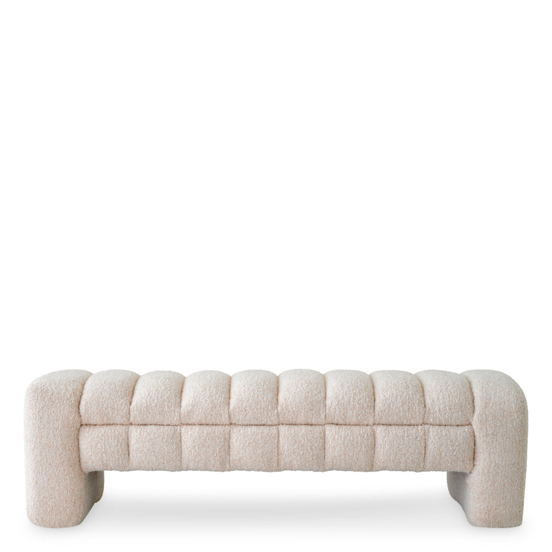 Bench Taranto Cascade Off-White Furniture Eichholtz