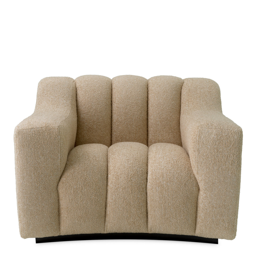 Chair Kelly Cascade Sand Furniture Eichholtz