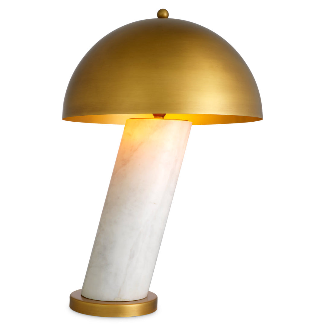 Table Lamp Daniel White Marble Lighting Eichholtz