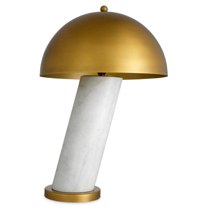 Table Lamp Daniel White Marble Lighting Eichholtz