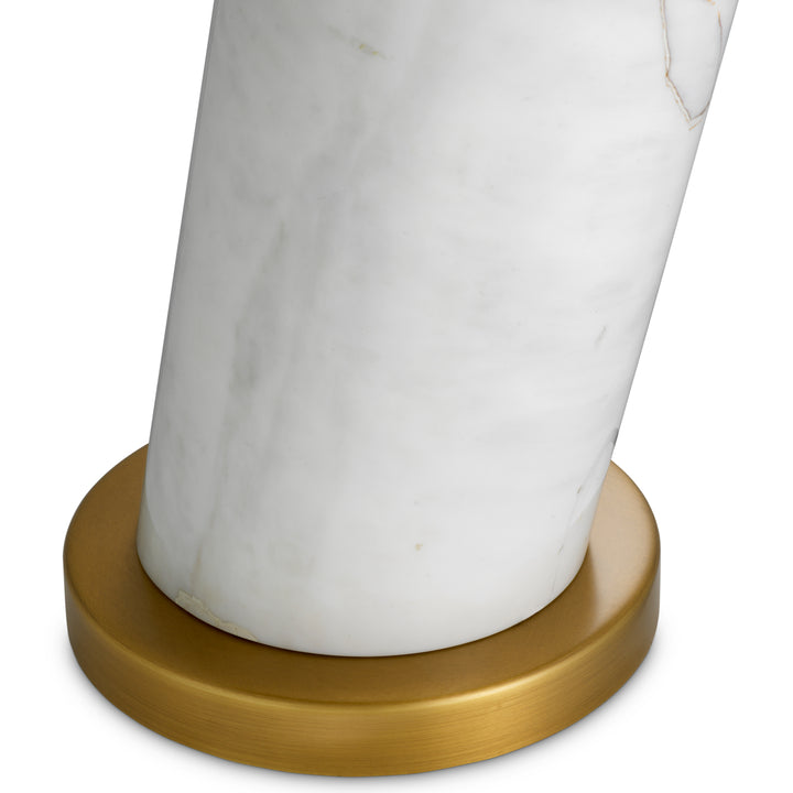 Table Lamp Daniel White Marble Lighting Eichholtz