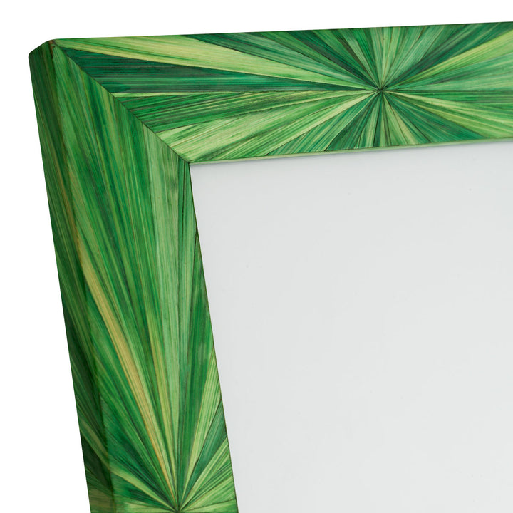 Picture Frame Harvard L Straw Marquetry Green Accessories Eichholtz