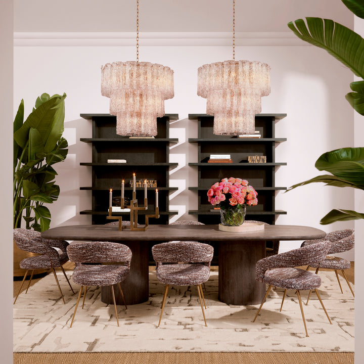 Dining Table Glenmont Silverstone Oak Veneer Furniture Eichholtz