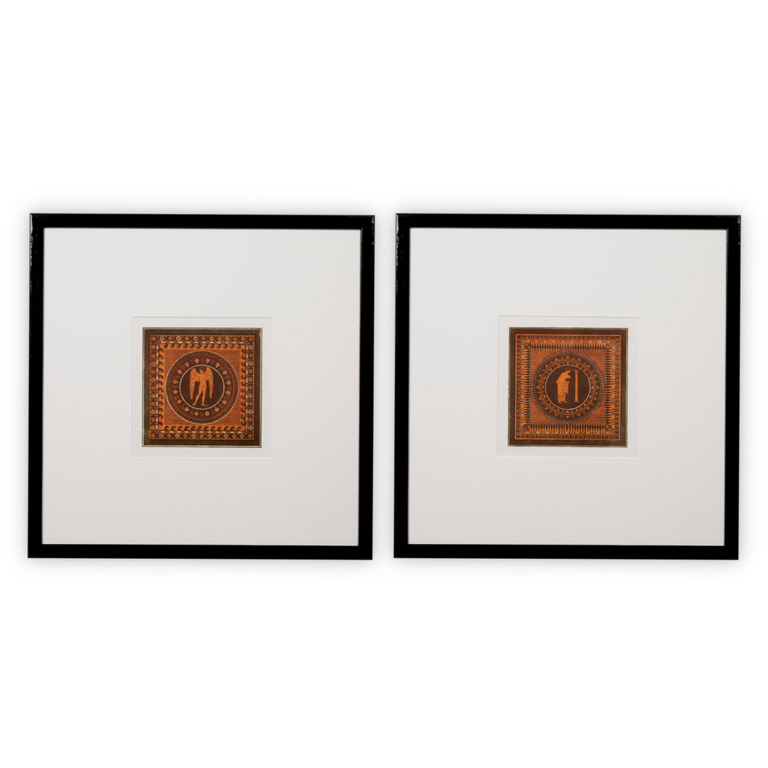 Print Antique Vases By William Hamilton Set Of 2 Accessories Eichholtz