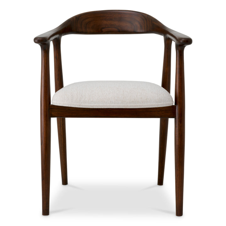 Dining Chair Beale Classic Brown Finish Chairs Eichholtz