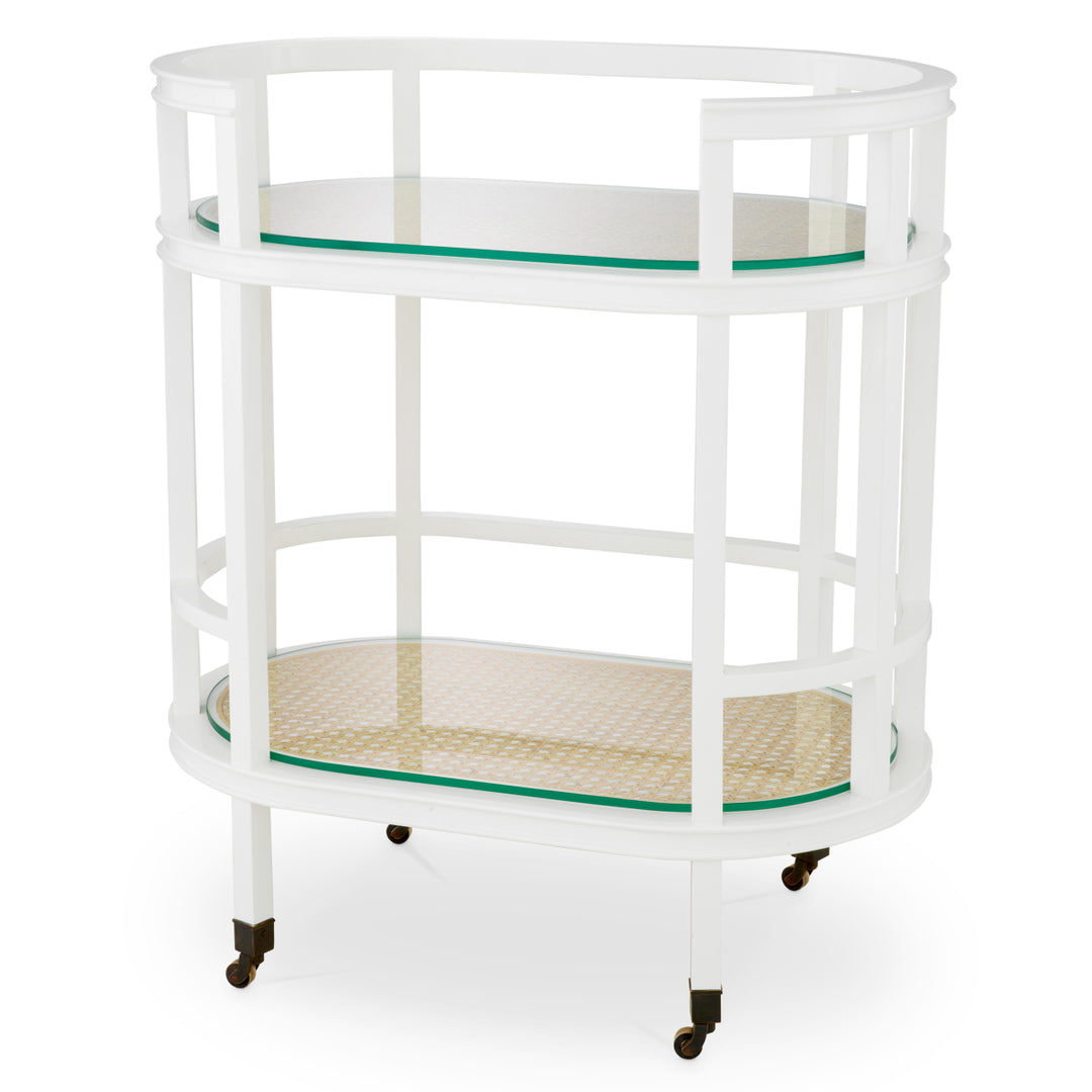 Trolley Bahamas White Finish Furniture Eichholtz