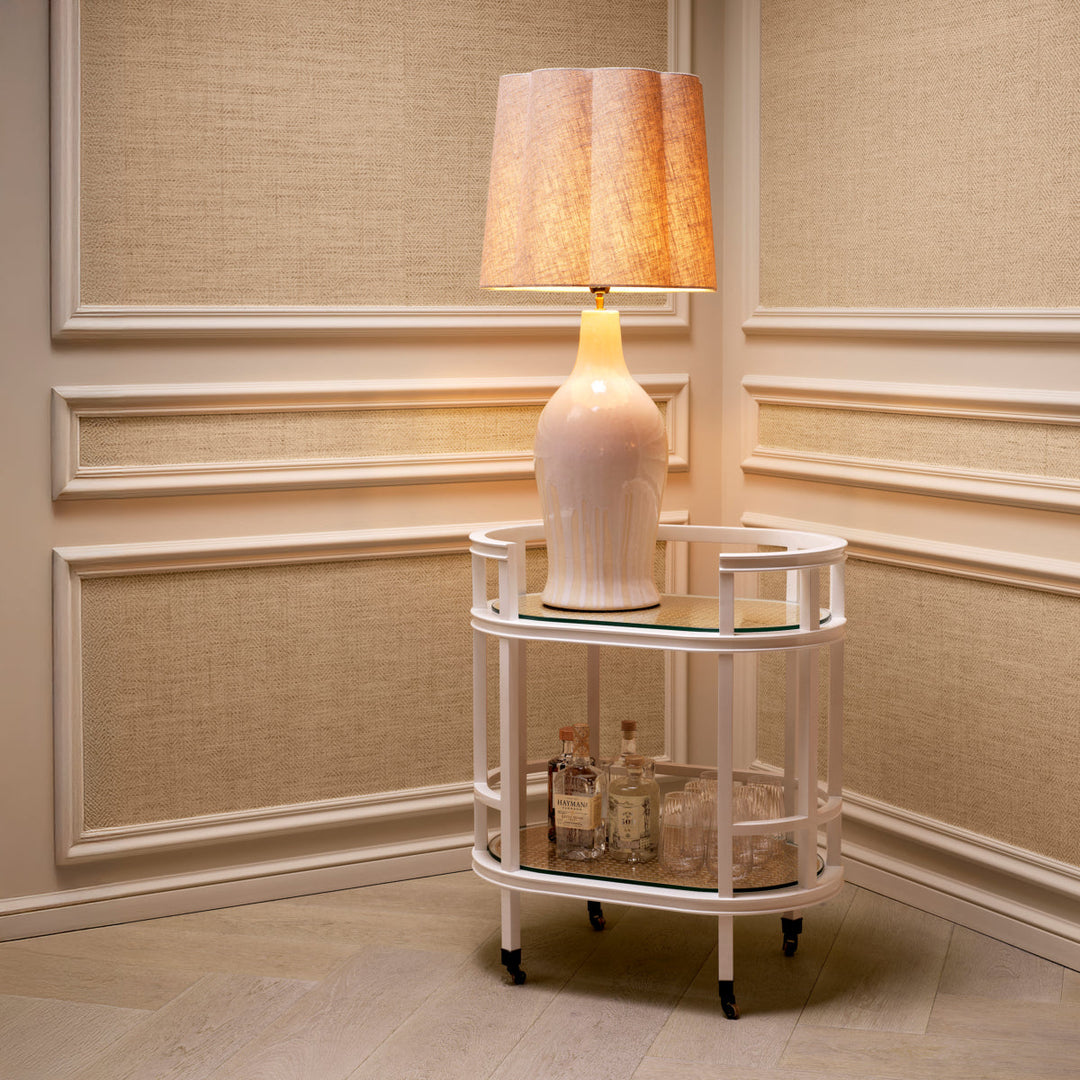 Trolley Bahamas White Finish Furniture Eichholtz