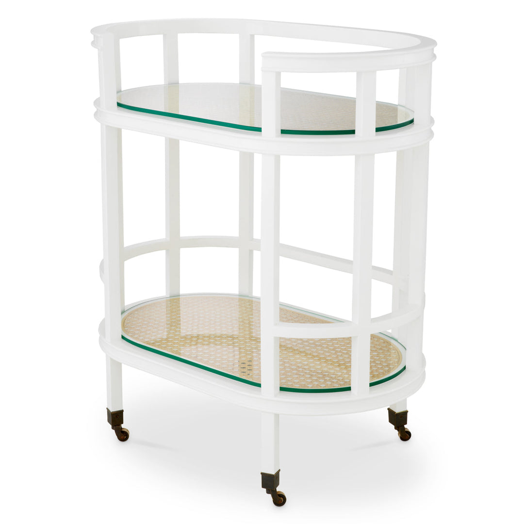 Trolley Bahamas White Finish Furniture Eichholtz