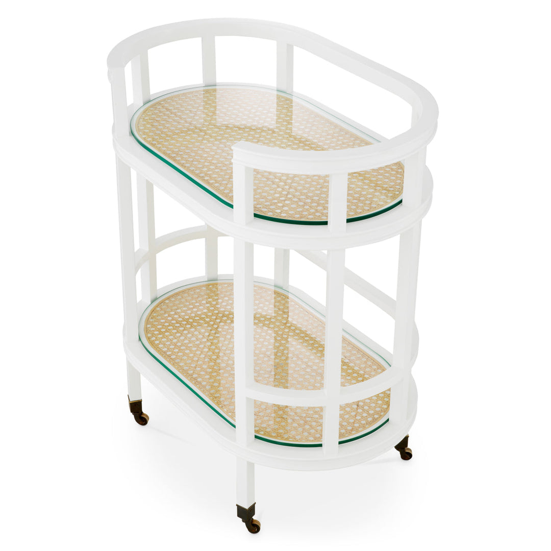 Trolley Bahamas White Finish Furniture Eichholtz