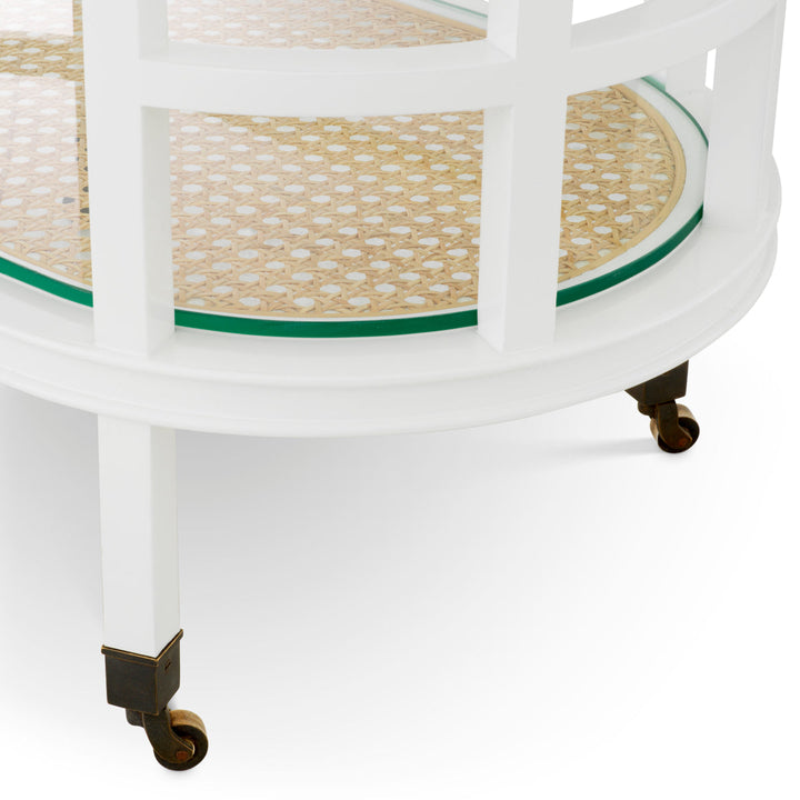Trolley Bahamas White Finish Furniture Eichholtz