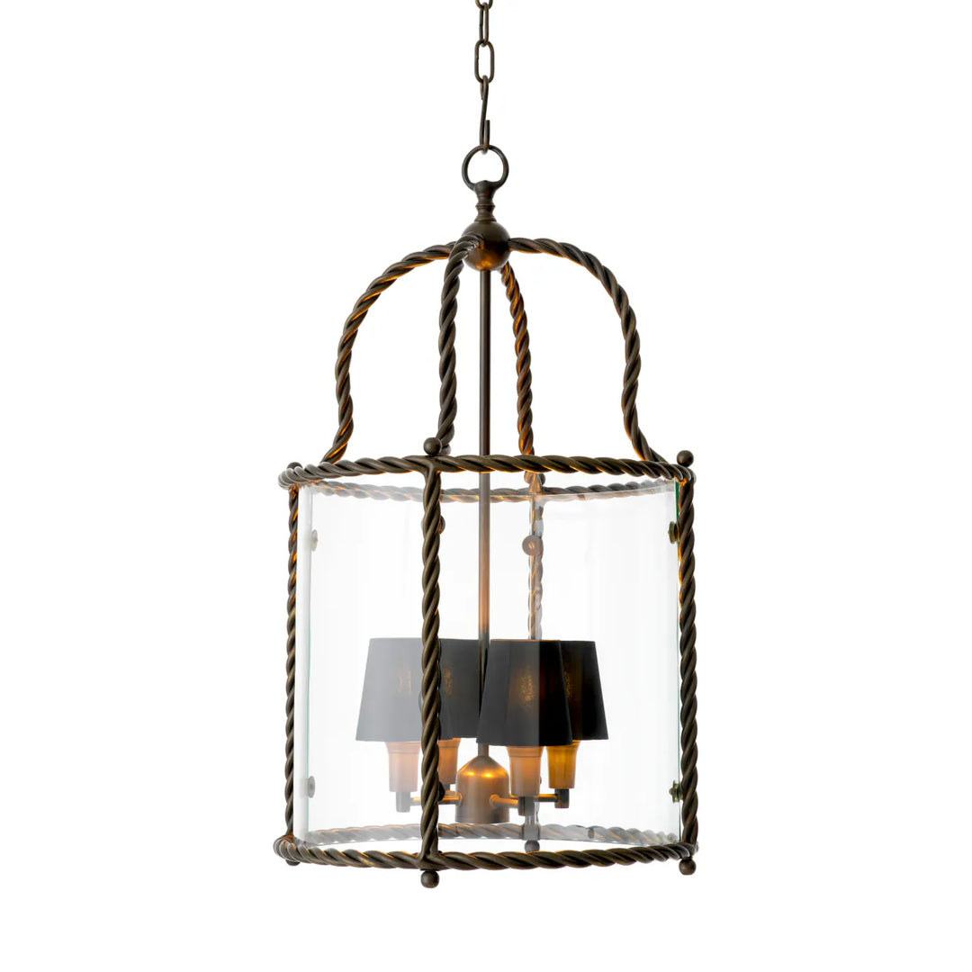 Pendant Preston bronze highlight finish incl black shades New Collection - January 2026 Eichholtz