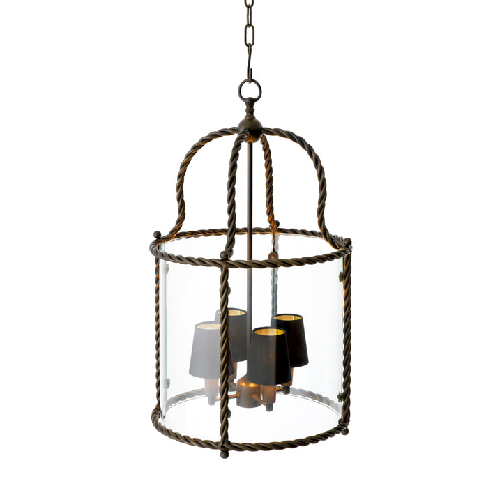 Pendant Preston bronze highlight finish incl black shades New Collection - January 2026 Eichholtz