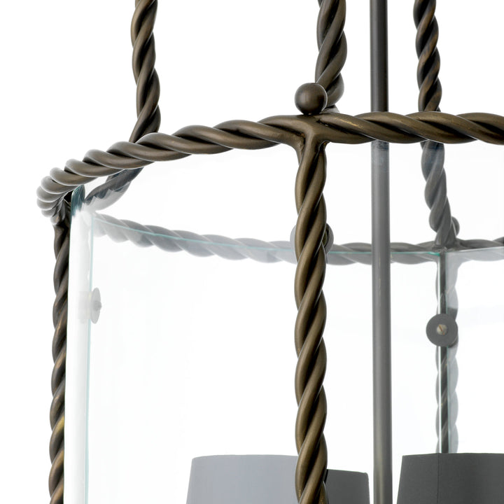 Pendant Preston bronze highlight finish incl black shades New Collection - January 2026 Eichholtz