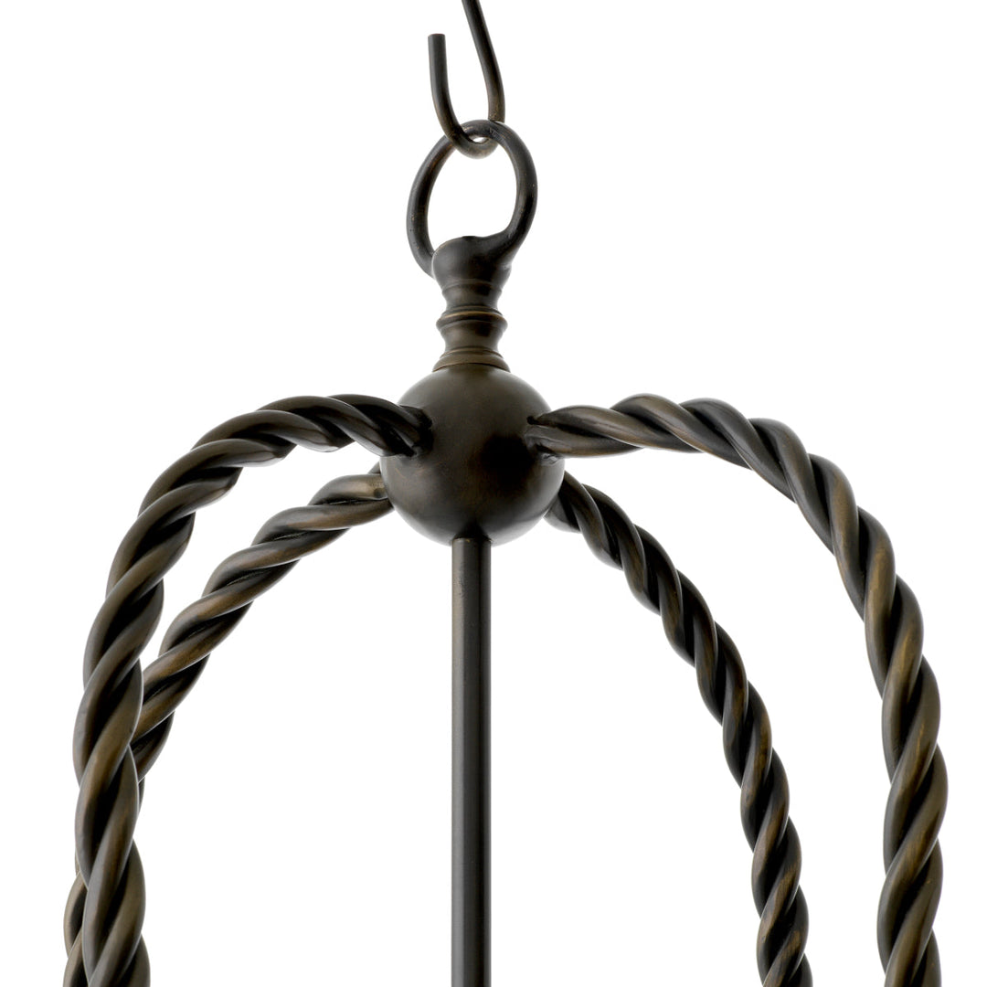 Pendant Preston bronze highlight finish incl black shades New Collection - January 2026 Eichholtz