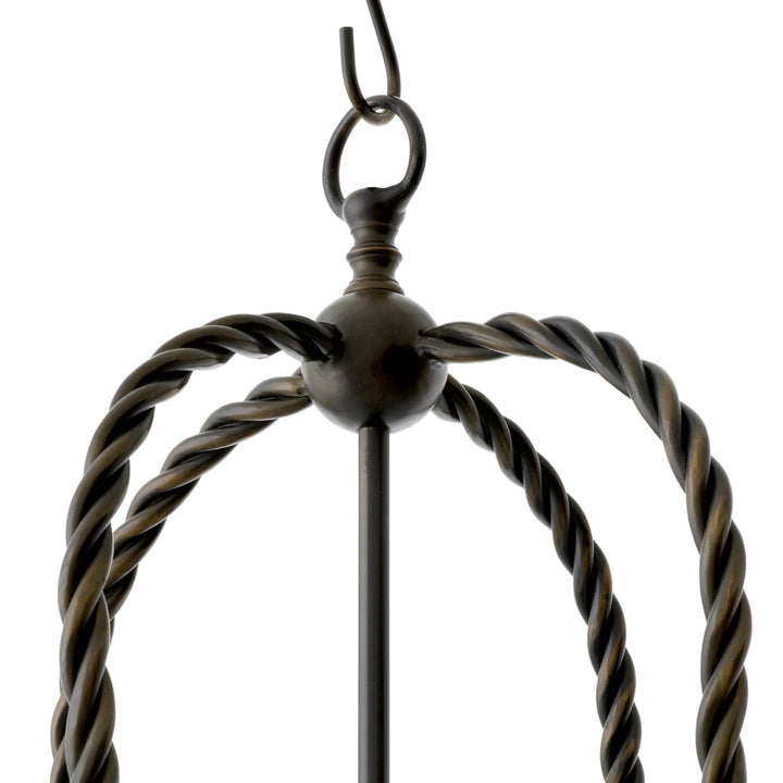 Pendant Preston bronze highlight finish incl black shades New Collection - January 2026 Eichholtz