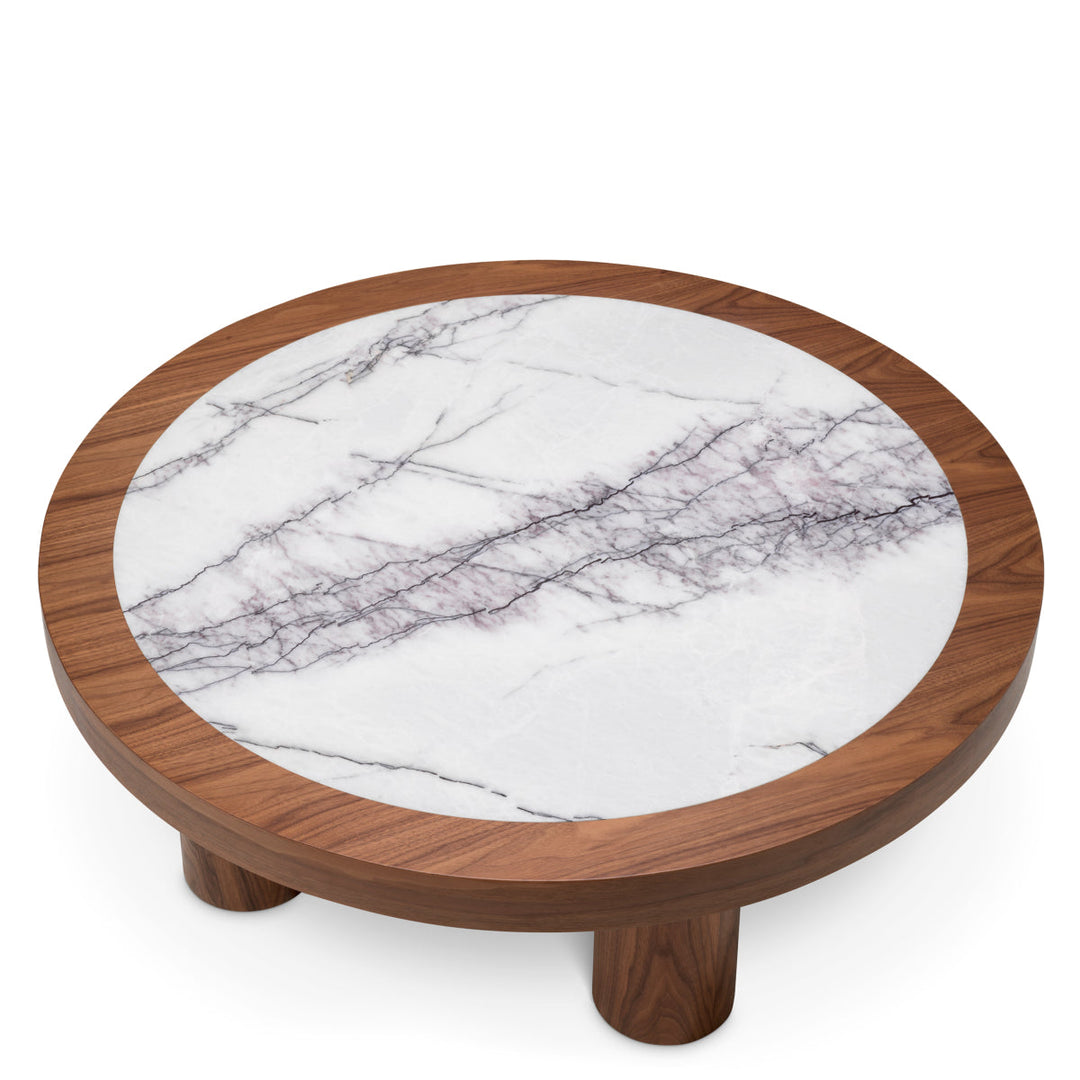 Coffee Table Presedio Walnut Veneer Furniture Eichholtz