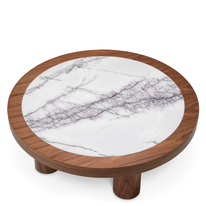 Coffee Table Presedio Walnut Veneer Furniture Eichholtz