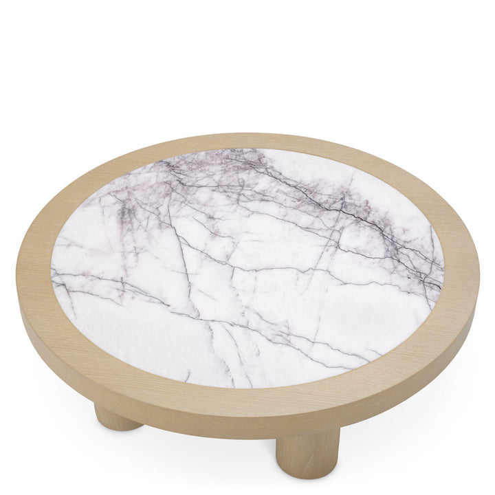 Coffee Table Presedio Washed Oak Veneer Furniture Eichholtz