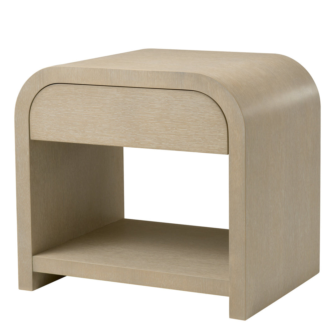 Nightstand Rhodes Washed Oak Veneer Furniture Eichholtz