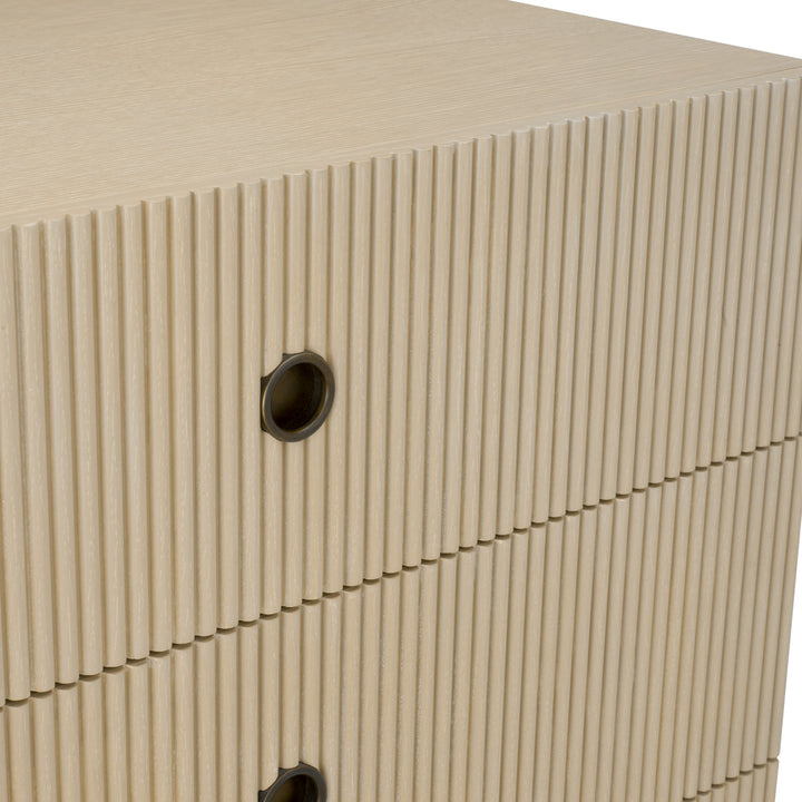 Drawer Chest Dimitrios Washed Oak Veneer Furniture Eichholtz