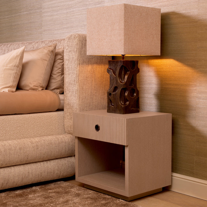Nightstand Dimitrios Washed Oak Veneer Furniture Eichholtz