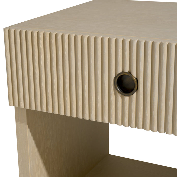 Nightstand Dimitrios Washed Oak Veneer Furniture Eichholtz
