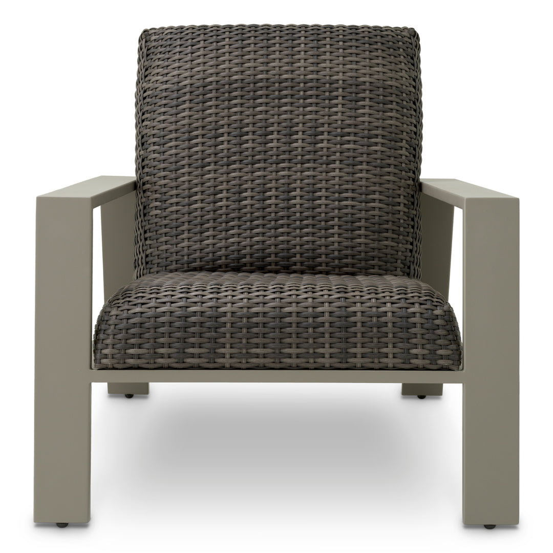 Outdoor Chair Belle Vue Grey Finish Outdoor Eichholtz