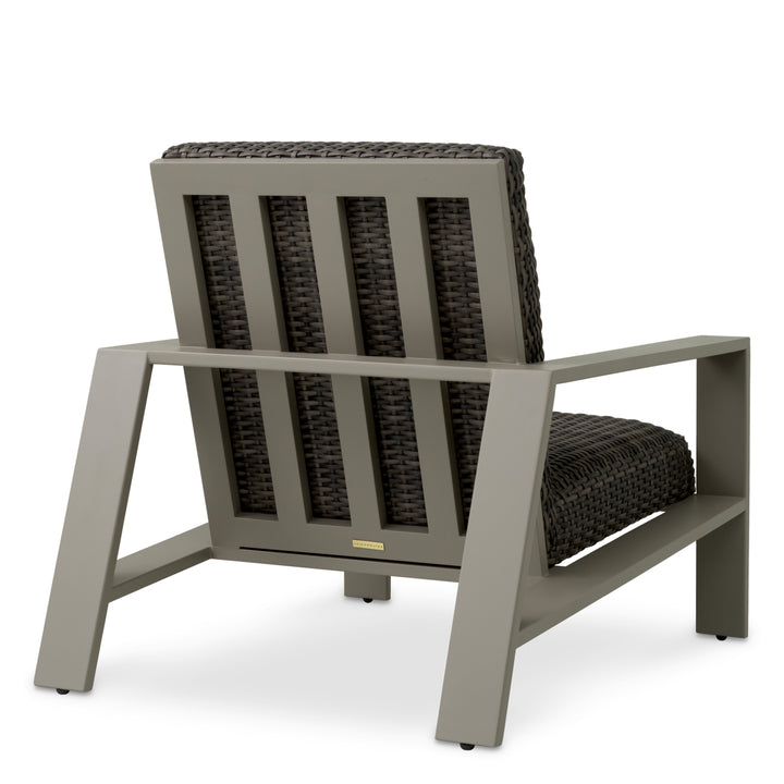 Outdoor Chair Belle Vue Grey Finish Outdoor Eichholtz