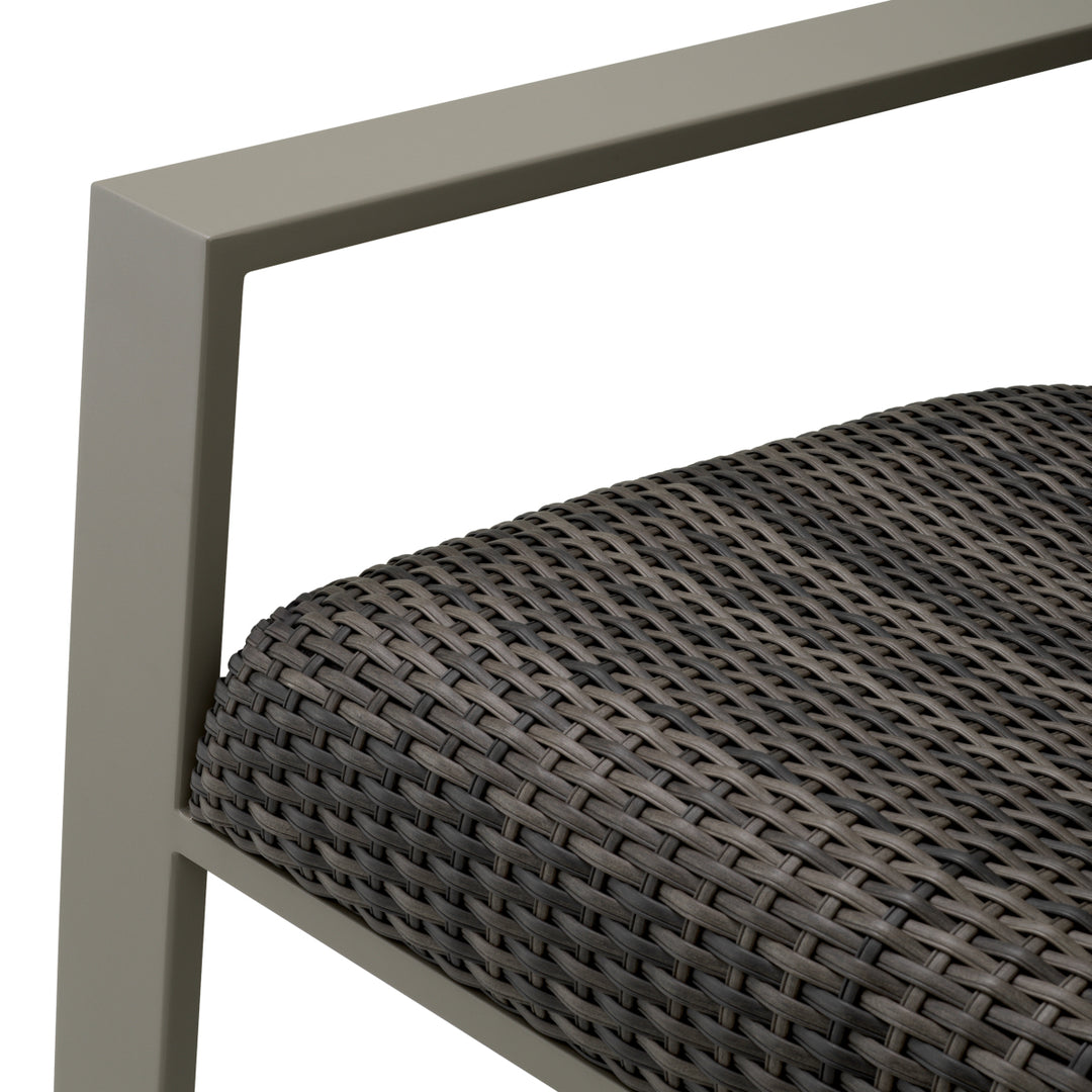Outdoor Chair Belle Vue Grey Finish Outdoor Eichholtz