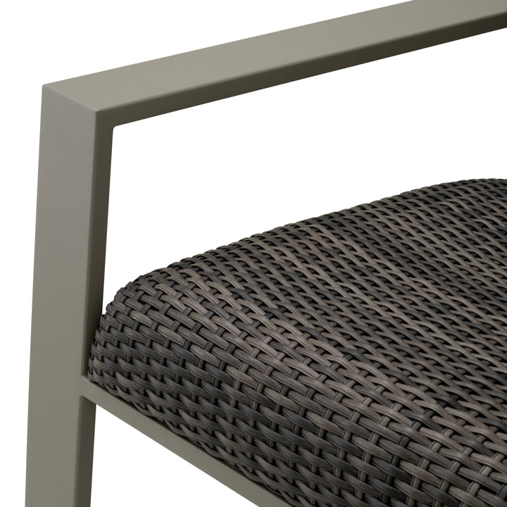 Outdoor Chair Belle Vue Grey Finish Outdoor Eichholtz