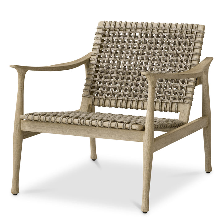 Outdoor Chair Manzo Aged Teak Outdoor Eichholtz