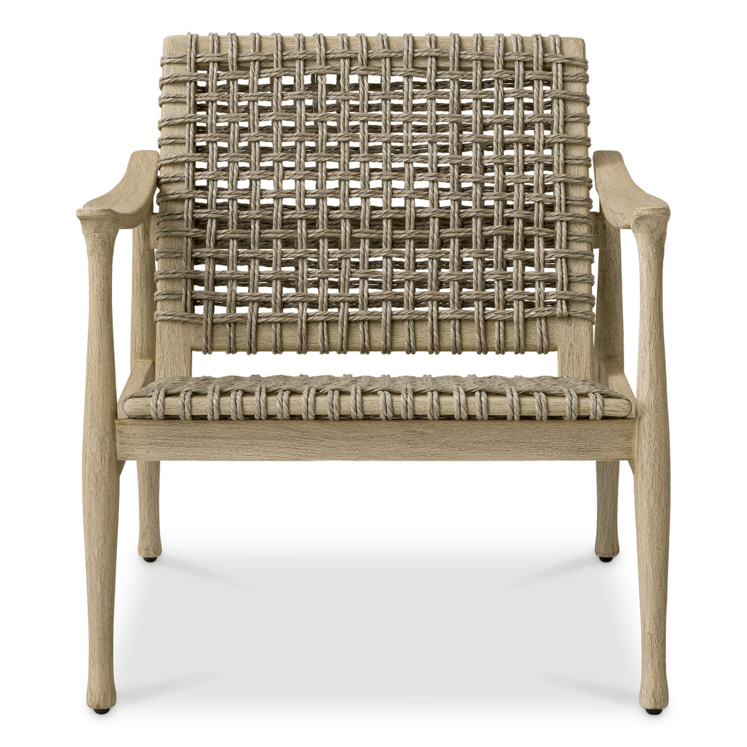 Outdoor Chair Manzo Aged Teak Outdoor Eichholtz