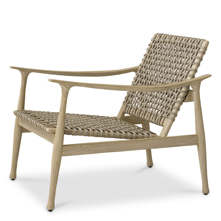 Outdoor Chair Manzo Aged Teak Outdoor Eichholtz