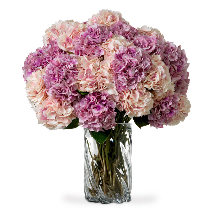 Bouquet Of Hydrangeas Real Touch 48 Pcs/2Varieties Accessories Eichholtz