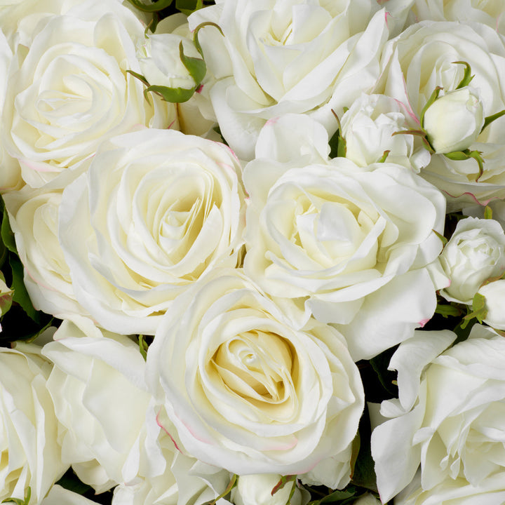 Bouquet Of Roses Real Touch 72 Pcs/2 Varieties Accessories Eichholtz