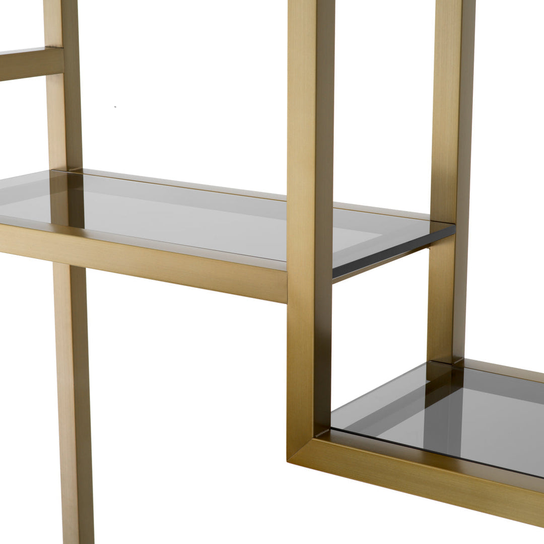 Cabinet Corrado I Brushed Brass Finish Cabinets Eichholtz
