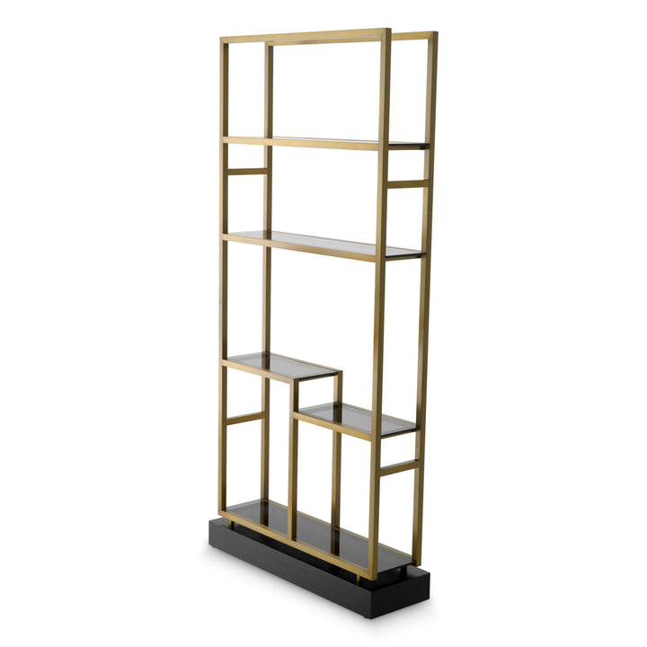 Cabinet Corrado Ii Brushed Brass Finish Cabinets Eichholtz