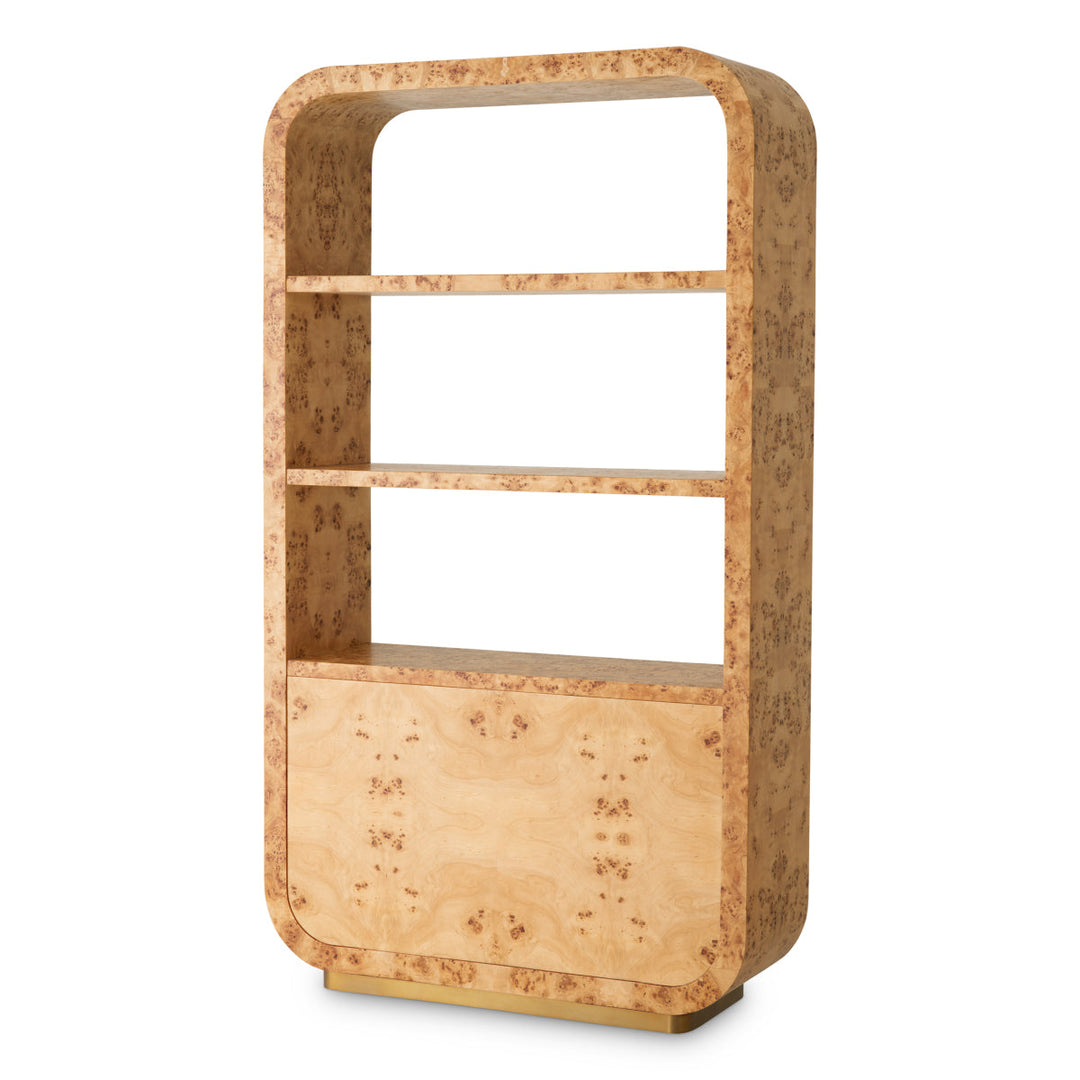 Cabinet Quinton Light Brown Mappa Burl Veneer Furniture Eichholtz