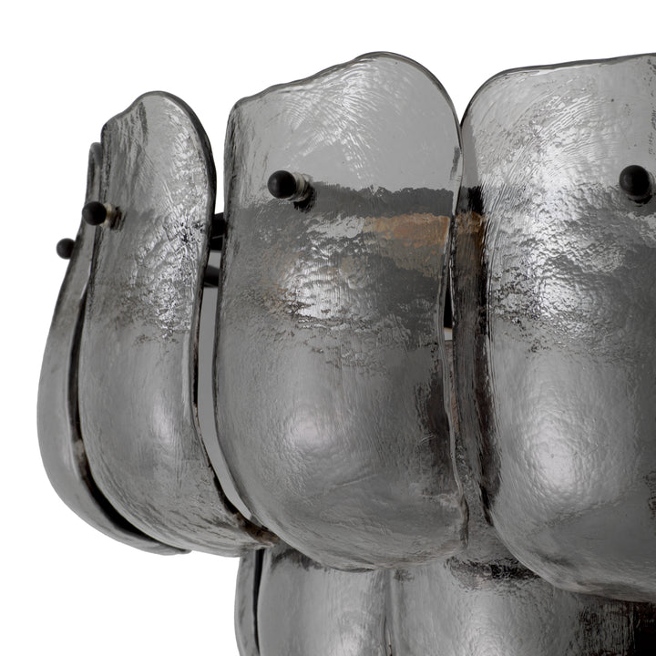 Chandelier Gustave Smoke Glass Lighting Eichholtz