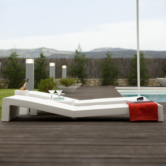 Jut Sun Chaise Outdoor Vondom   