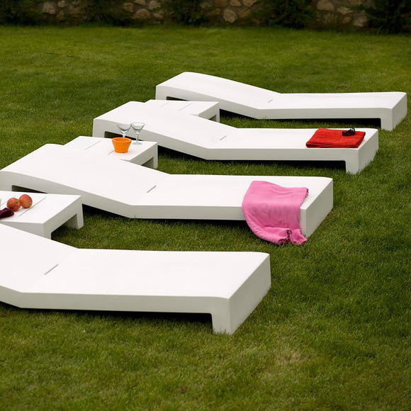 Jut Sun Chaise Outdoor Vondom   