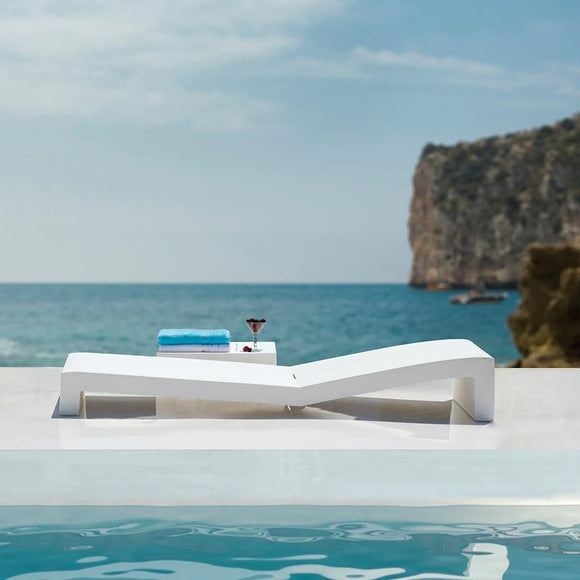 Jut Sun Chaise Outdoor Vondom   