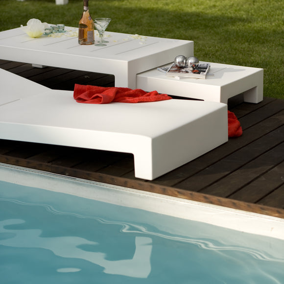 Jut Sun Chaise Table Outdoor Vondom