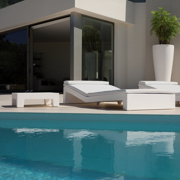Jut Sun Chaise Table Outdoor Vondom