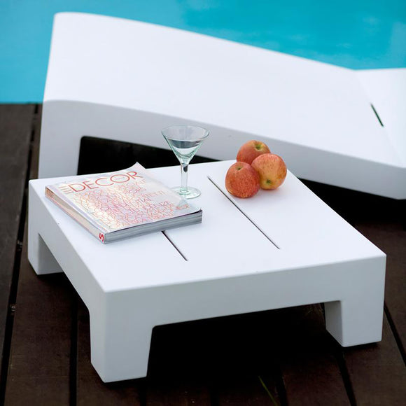 Jut Sun Chaise Table Outdoor Vondom