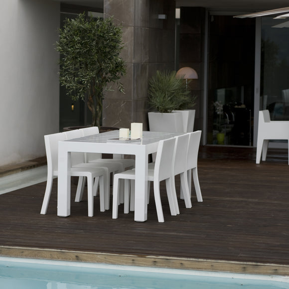 JUT Rectangular Dining Table Outdoor Vondom